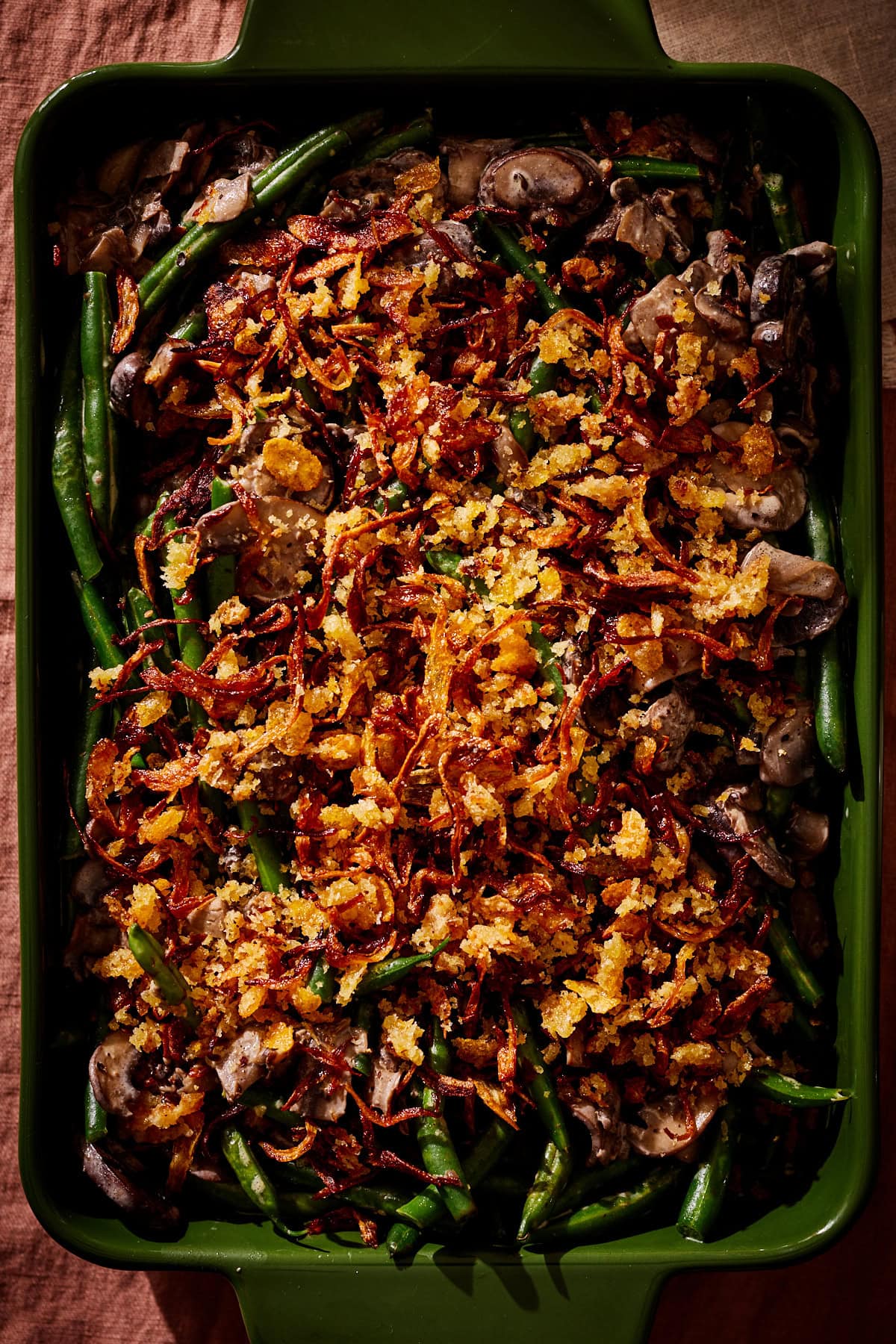 Homemade Crockpot Green Bean Casserole: Fresh & Creamy Perfection